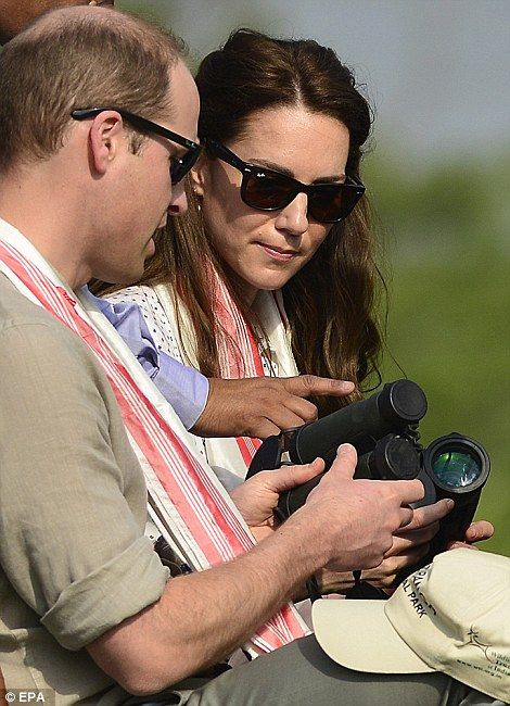 We're all safe': Kate jokes with Wills before heading on rhino ...