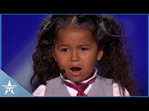 5-YEAR-OLD CUTEST GIRL OPENS HER MOUTH AND SHOCKS AMERICA WITH HER VOICE ON AMERICA'S GOT TALENT!